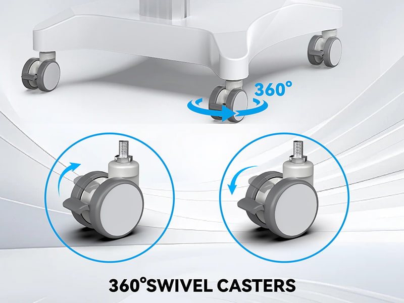 medical cart with lockable wheels medical cart with lockable wheels