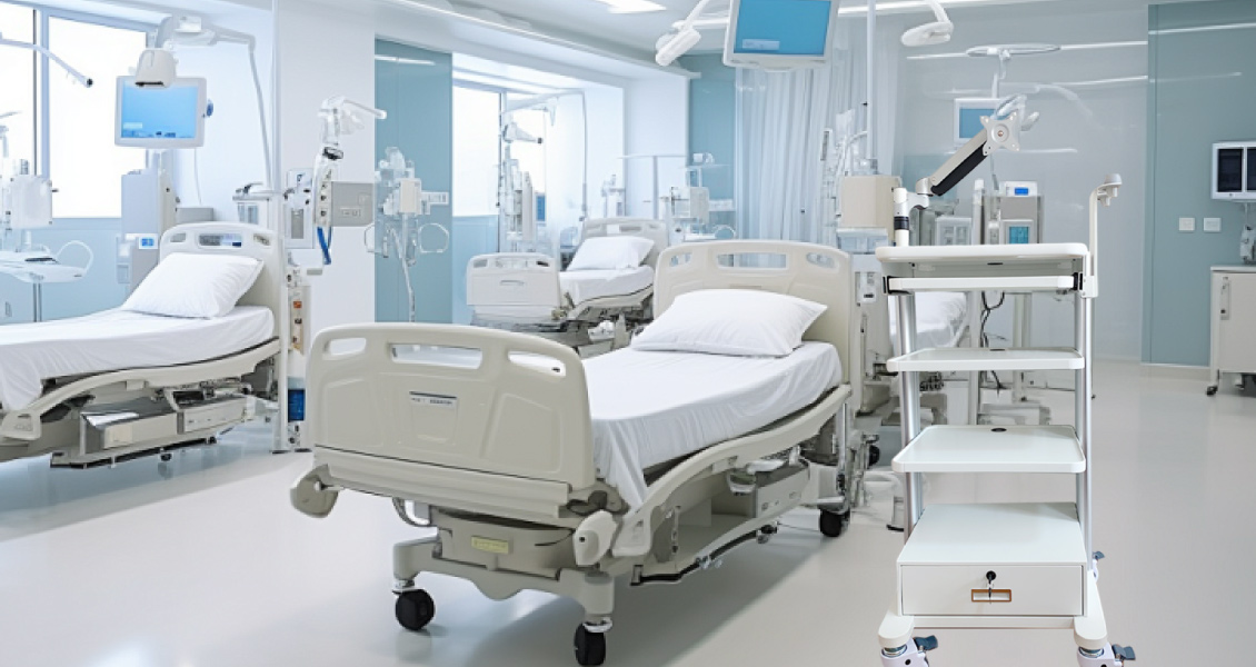 Mobile Medical Trolley Scene Graph