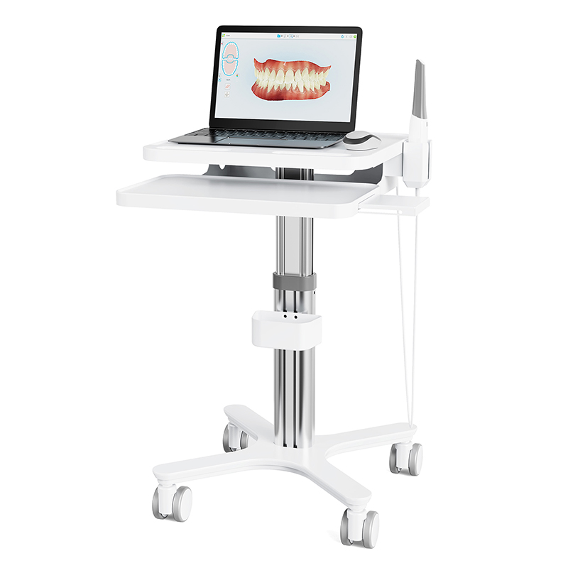 medical laptop cart with a drawer&keyboard tray