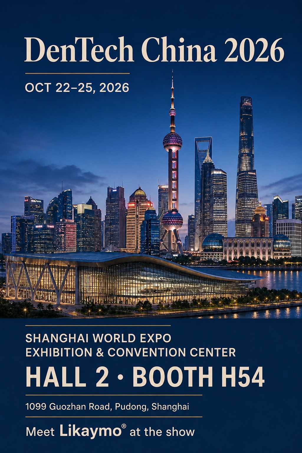 Exhibition preview | Shanghai, October 22–25, 2026 Exhibition preview | Shanghai, October 22–25, 2026